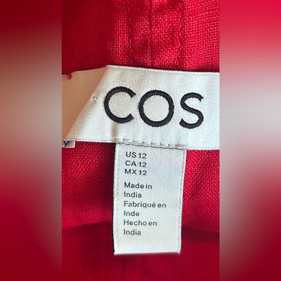 🎉 Host Pick 🎉 COS Bow Detail Linen Midi Dress - Picture 5 of 13